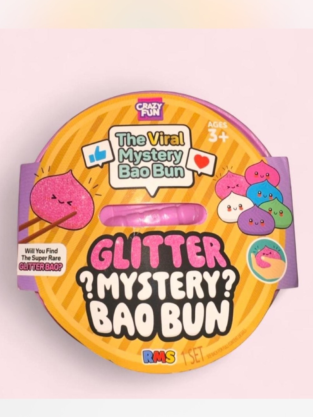RMS Glitter Mystery Bao Bun
